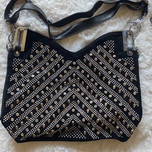 Diamond skull purse